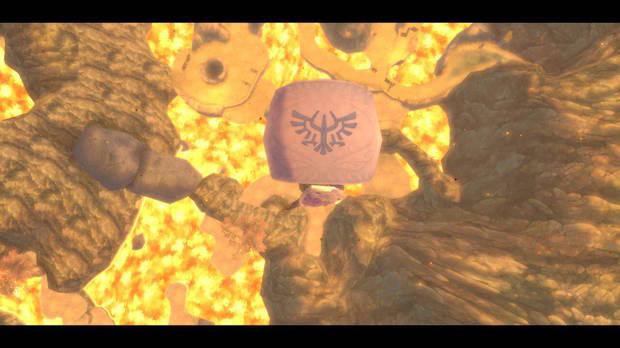 The Legend of Zelda Skyward Sword HD - Estrofa de Eldin: Aterrizaje forzoso en el volcán