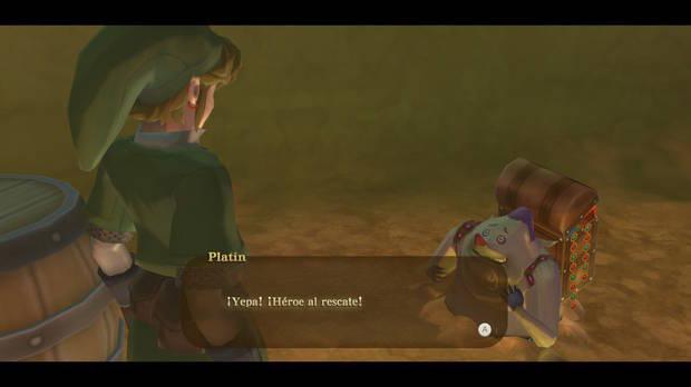The Legend of Zelda Skyward Sword HD - Estrofa de Eldin: Platín y guantes moguma