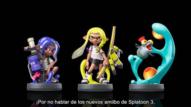 Nuevos amiibo de Splatoon 3.