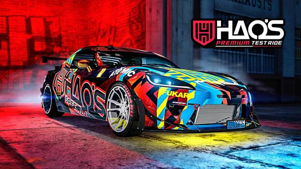 Nuevo coche de Hao en GTA Online.