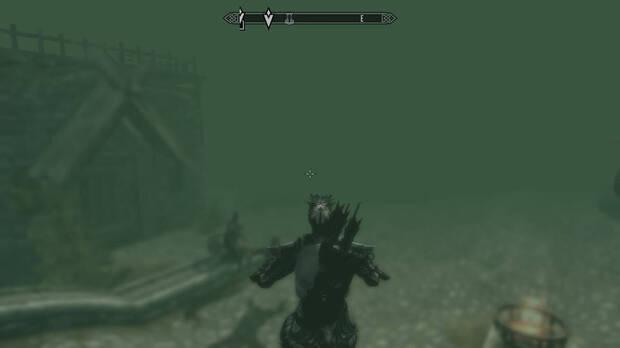 Buceando en Skyrim