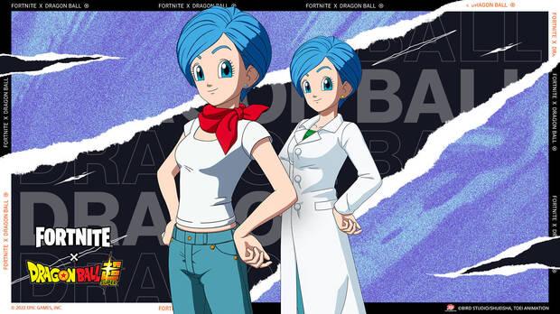 Dragon Ball Super X Fortnite - Imagen promocional de Bulma