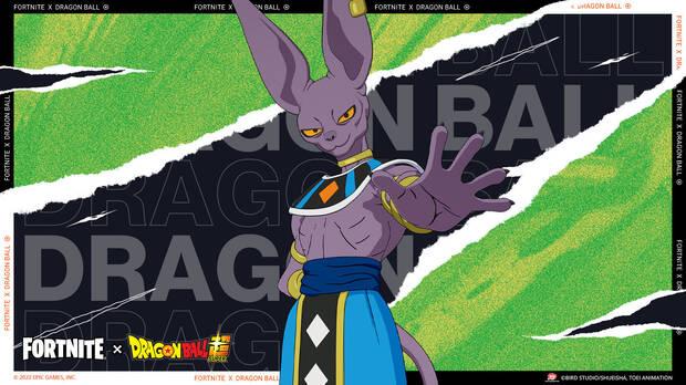 Dragon Ball Super X Fortnite - Imagen promocional de Beerus