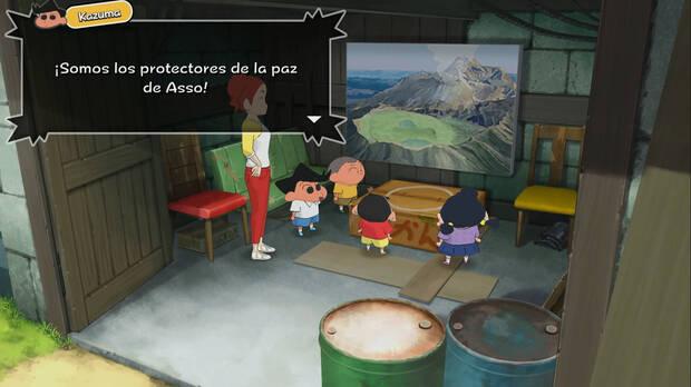 Los habitantes de Asso recuerdan a otros personajes de Shin chan. �Por qu� ser�?