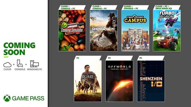 Novedades Xbox Game Pass agosto 2022.