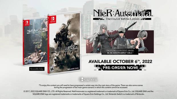 Nier Automata en Nintendo Switch