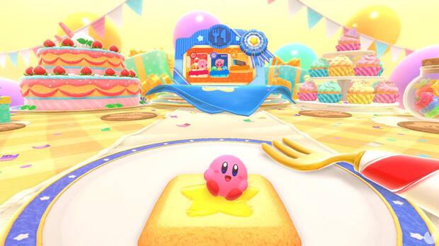 'Dream Buffet' se ve tan bonito como cabr�a esperar de un nuevo Kirby en Nintendo Switch.