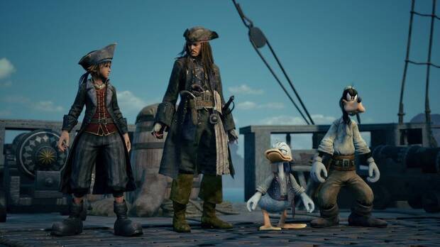 Piratas del Caribe en Kingdom Hearts