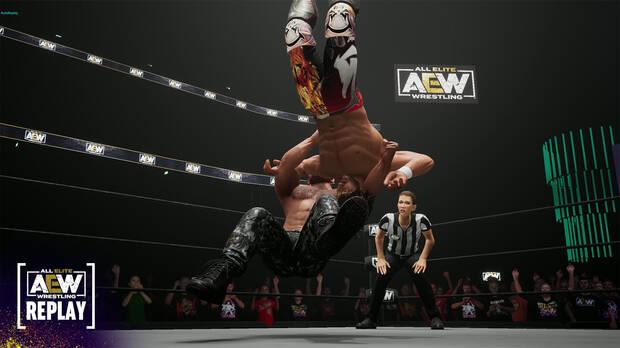 Captura de AEW: Fight Forever.