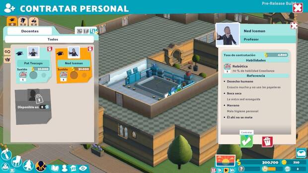 A la hora de contratar personal habr� que tener en cuenta tanto sus aptitudes como el salario que nos costar� tenerles en n�mina.