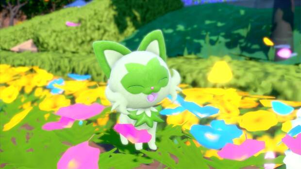 Sprigatito - Pokémon inicial en Escarlata y Púrpura