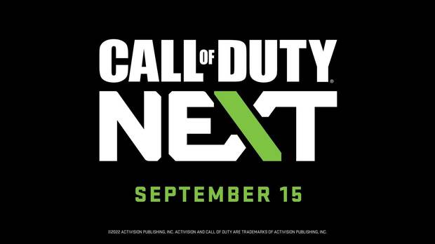 Evento Call of Duty: Next