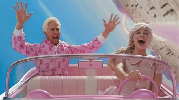 Fotograma de Ryan Gosling y Margot Robbie en la pel�cula Barbie (2023)