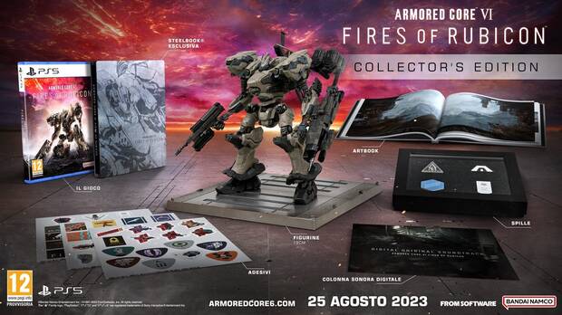 Edicin coleccionista de Armored Core VI: Fires of Rubicon