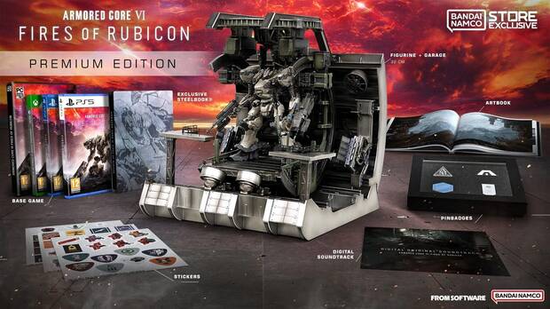 Edicin premium de Armored Core VI: Fires of Rubicon