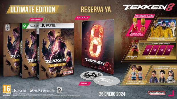 Tekken 8 ediciones especiales anunciadas lanzamiento enero 2023