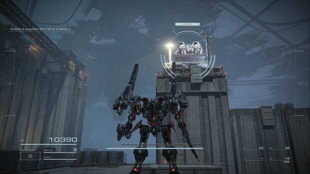 Armored Core 6: Fires of Rubicon - Ataque al puesto de vigilancia: cañón desactivado en el puente