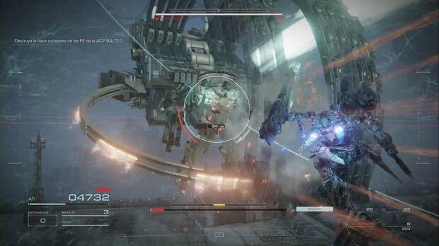 Armored Core 6: Fires of Rubicon - Ataque al puesto de vigilancia: 621 ataca a BALTEO