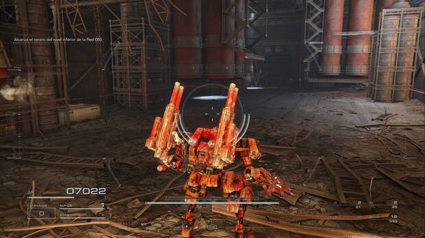 Armored Core 6: Fires of Rubcion - Ubicación del Cofre #1 de Infiltración en la Red 086