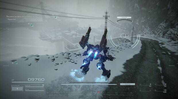 Armored Core 6: Fires of Rubicon - Robar los datos de estudio: camino al primer objetivo