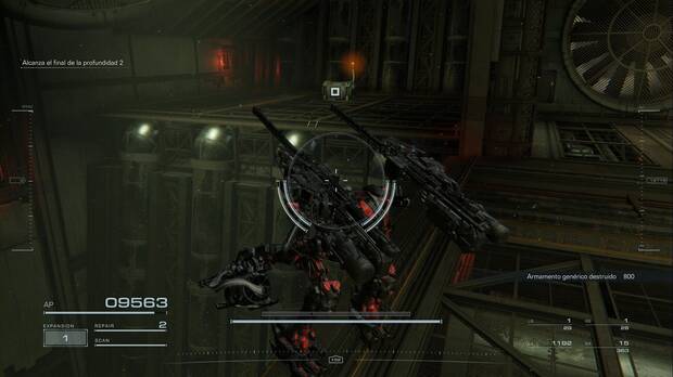 Armored Core 6: Fires of Rubicon - Exploración subterránea Profundidad 2: ubicación del segundo cofre