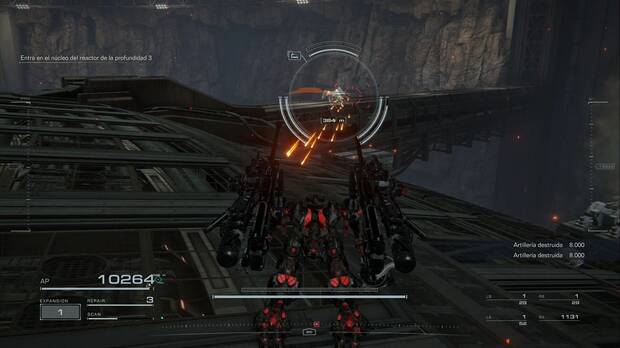 Armored Core 6: Fires of Rubicon - Exploración subterránea Profundidad 3: ubicación de Plata #14