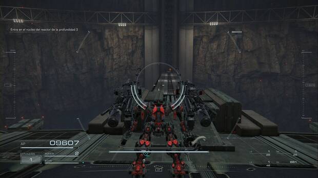 Armored Core 6: Fires of Rubicon - Exploración subterránea Profundidad 3: ubicación del primer cofre de la misión