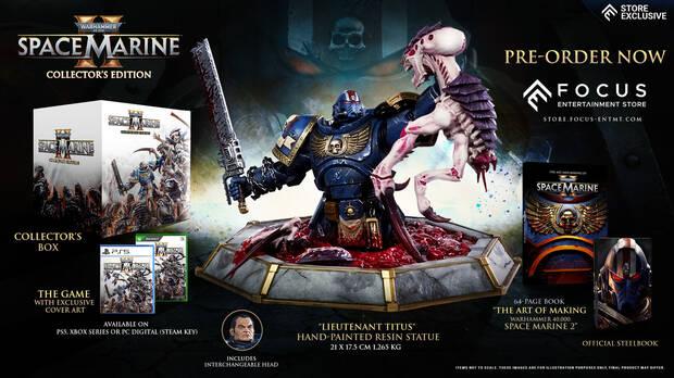 Edicin coleccionista de Warhammer 40.000: Space Marine 2.