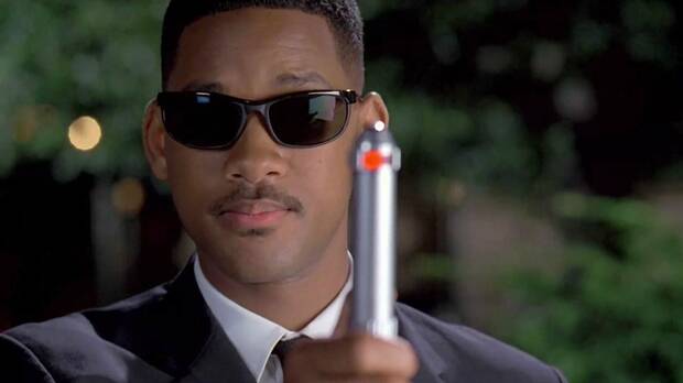 Will Smith en su papel del Agente J de Men in Black