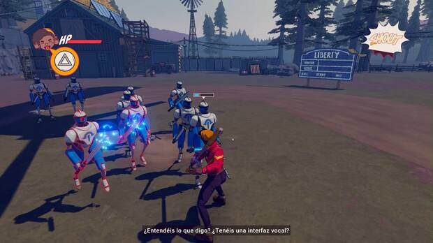 Hay un �rbol de habilidades extremadamente sencillo, pero no desbloquea combos ni nada que dinamice los combates.