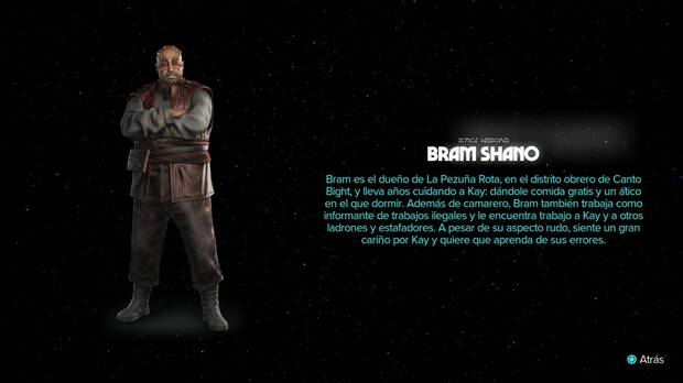 Star Wars: Outlaws - Especialistas: Bram Shano