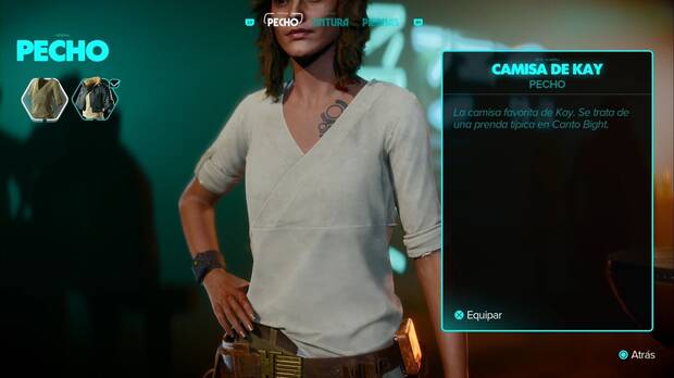 Star Wars Outlaws - Equipo: Camisa de Kay