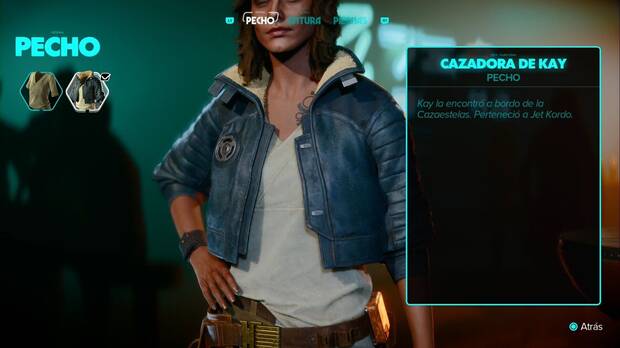 Star Wars Outlaws - Equipo: Cazadora de Kay