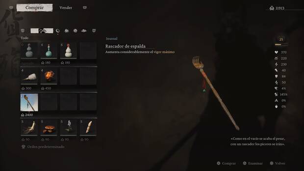 Black Myth: Wukong - Localización de la rareza Rascador de espalda