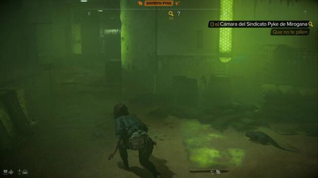 Star Wars Outlaws - Cámara del sindicato Pyke: callejón a la derecha de la calle principal en el distrito de los Pyke