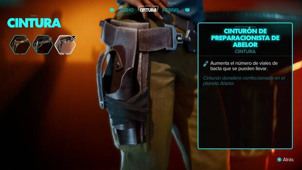 Star Wars Outlaws - Equipo: Cinturón de preparacionista de Abelor