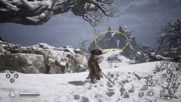 Black Myth: Wukong - Localización del jefe Estrella de Kang-Jin