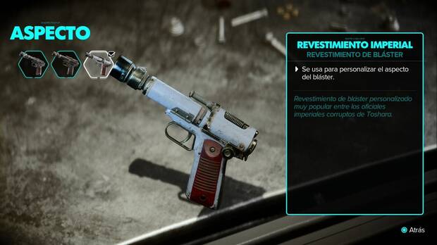 Star Wars Outlaws - Bláster: Revestimiento imperial