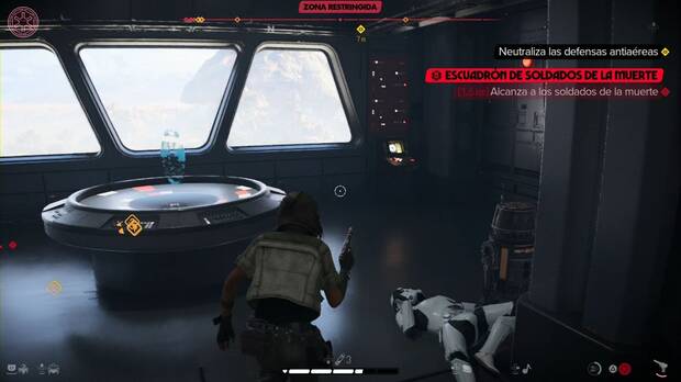 Star Wars Outlaws - La hacker: ordenador para desactivar las defensas antiaéreas