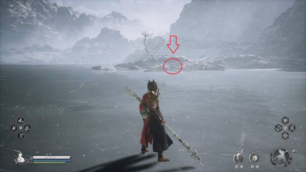 Black Myth: Wukong - Localización del Aderezo #08 - Bigote de loong inerte