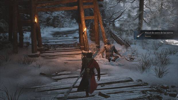 Black Myth: Wukong - Localización de la rareza Pincel de zorro de las nieves