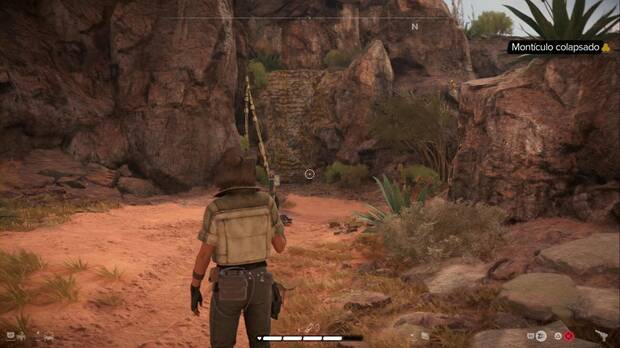 Star Wars Outlaws - Tesoros de toshara: pared por la que subir en el Montículo colapsado