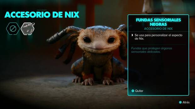 Star Wars Outlaws - Equipo: Fundas sensoriales de Nix