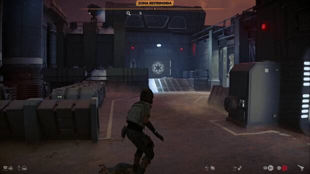 Star Wars Outlaws - Tesoros en Toshara: ubicación del almacén en la esquina sudeste de la base de comunicaciones