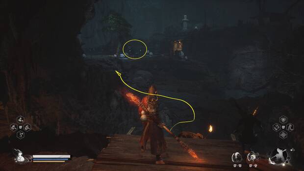 Black Myth: Wukong - Localización del Espíritu Príncipe escorpión