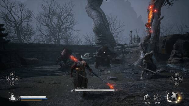 Black Myth: Wukong - Consejos y estrategia para vencer a Hacha Plido corpulento