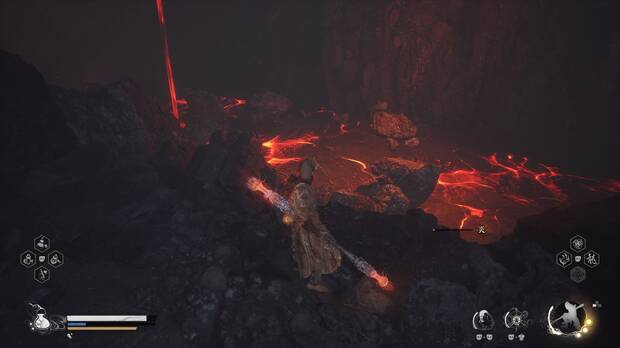 Black Myth: Wukong - Localización del jefe Jefe pedernal
