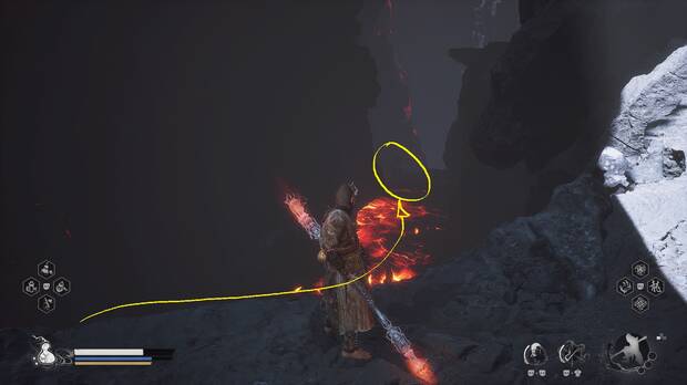 Black Myth: Wukong - Localización del Espíritu Tesoro de tortuga