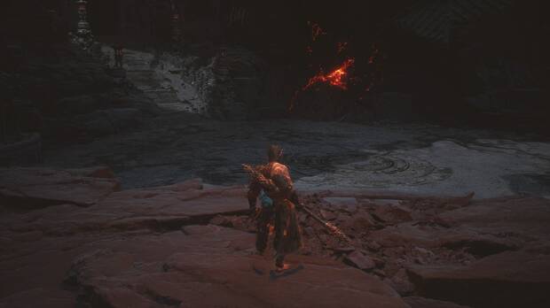 Black Myth: Wukong - Localización del jefe Encima, Debajo