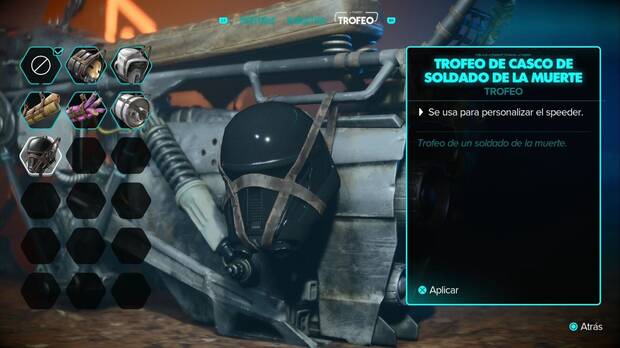 Star Wars Outlaws - Trofeo Casco de Soldado de la muerte